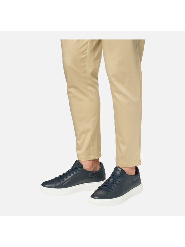 Geox Tmavě modré pánské tenisky Geox Deiven