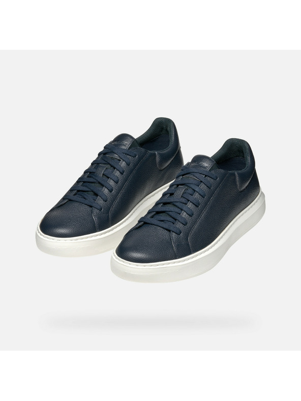 Geox Tmavě modré pánské tenisky Geox Deiven