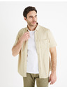 Celio Krémová pánská košile Celio Barik