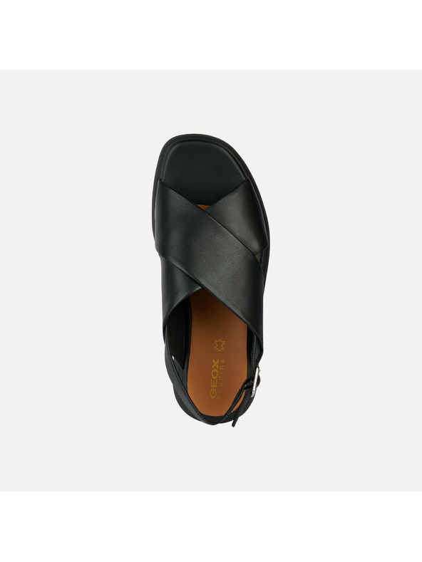 Geox Černé dámské sandály Geox Spherica EC4.1 S