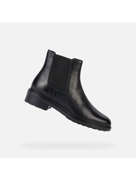 Geox Černá dámská kotníková obuv Geox Walk Pleasure