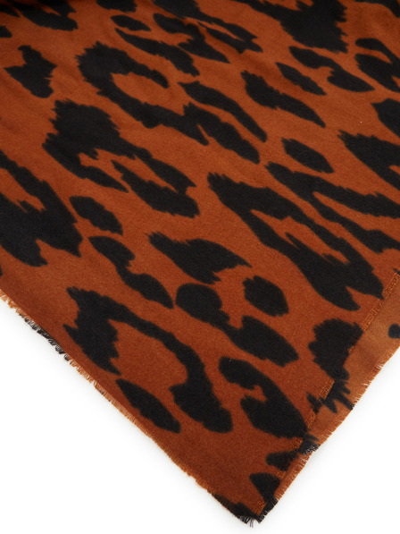 Orsay Hnědá dámská vzorovaná šála ORSAY