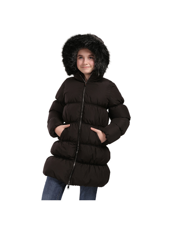 NAX Dětský kabát hi-therm nax NAX MONO black