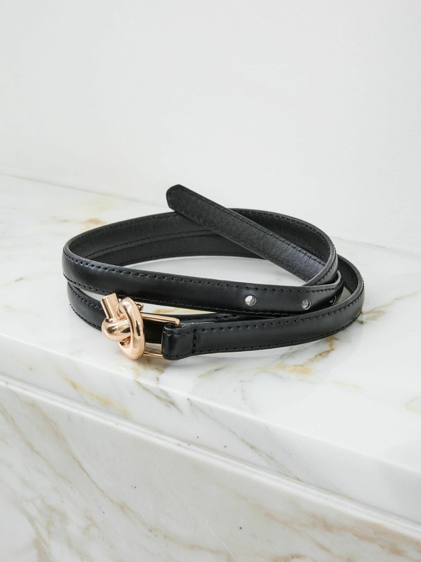 Orsay Černý dámský pásek ORSAY