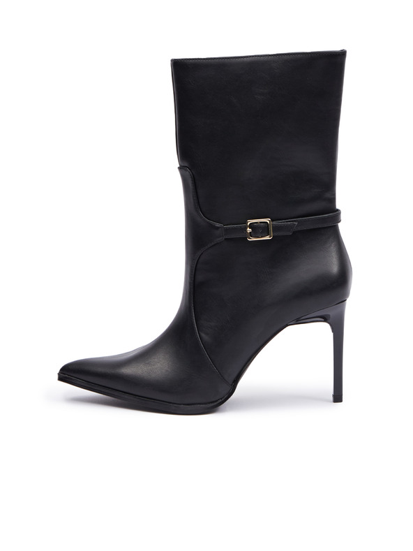 Orsay Černá dámská kotníková obuv na podpadku ORSAY