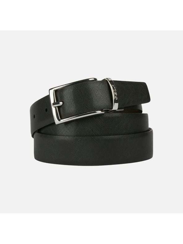 Geox Černý pánský pásek Geox