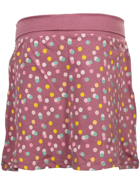 ALPINE PRO Starorůžová holčičí vzorovaná sukně Alpine Pro ASKIO