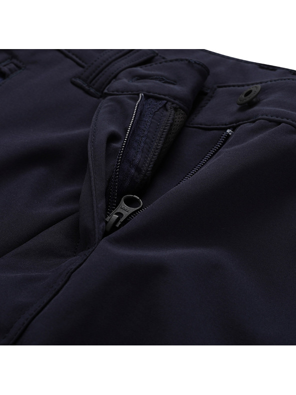 ALPINE PRO Tmavě modré dámské softshellové kalhoty ALPINE PRO Shinara