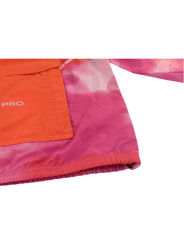 ALPINE PRO Růžová dětská vodoodpudivá bunda ALPINE PRO GOZERO