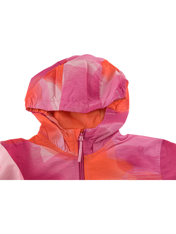 ALPINE PRO Růžová dětská vodoodpudivá bunda ALPINE PRO GOZERO