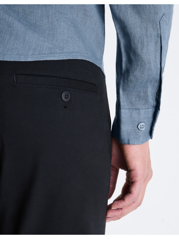 Celio Černé pánské kalhoty Celio