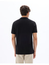 Celio Černé pánské polo tričko Celio Teone