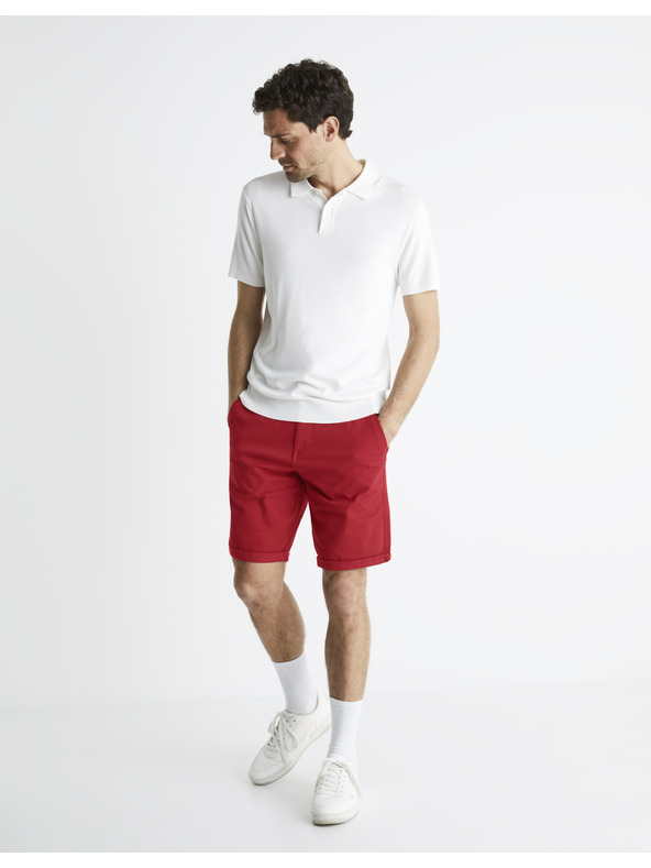 Celio Bavlněné chino kraťasy Bochinobm Celio