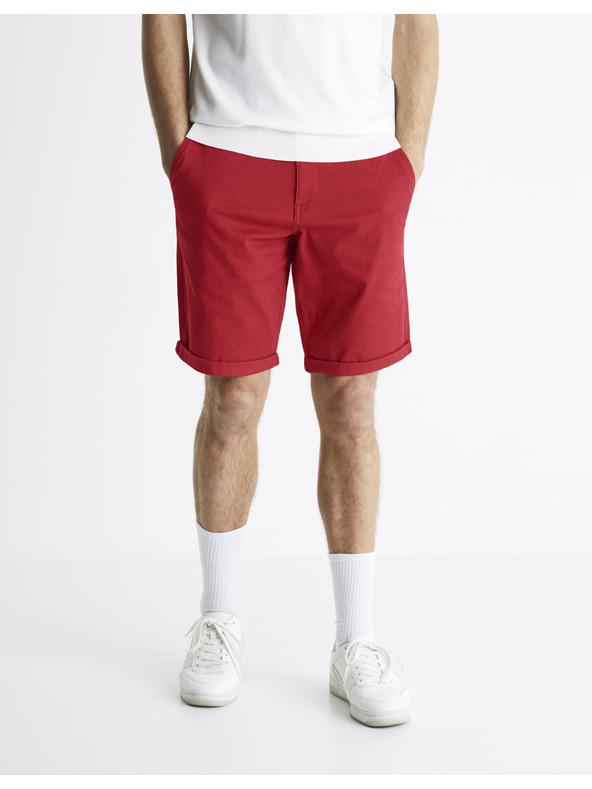 Celio Bavlněné chino kraťasy Bochinobm Celio