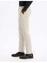 Celio Lněné oblekové kalhoty Bohot2 Celio