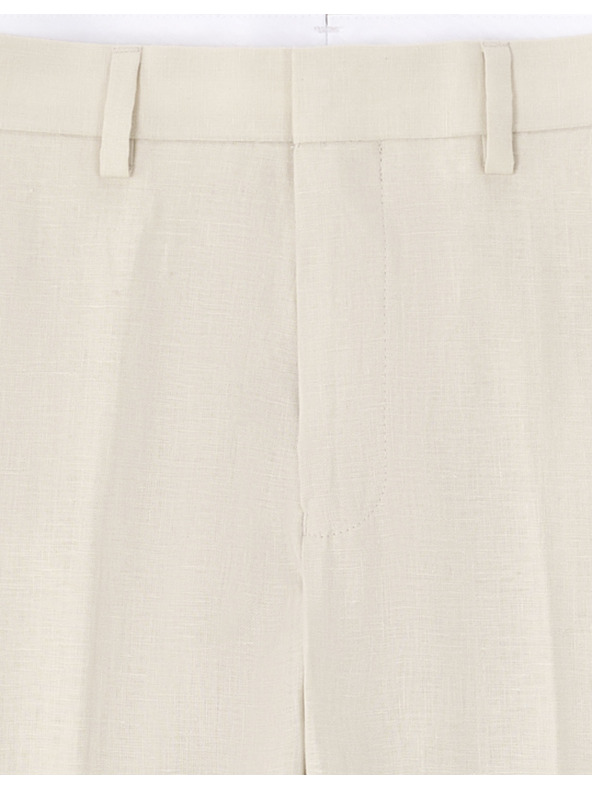 Celio Lněné oblekové kalhoty Bohot2 Celio