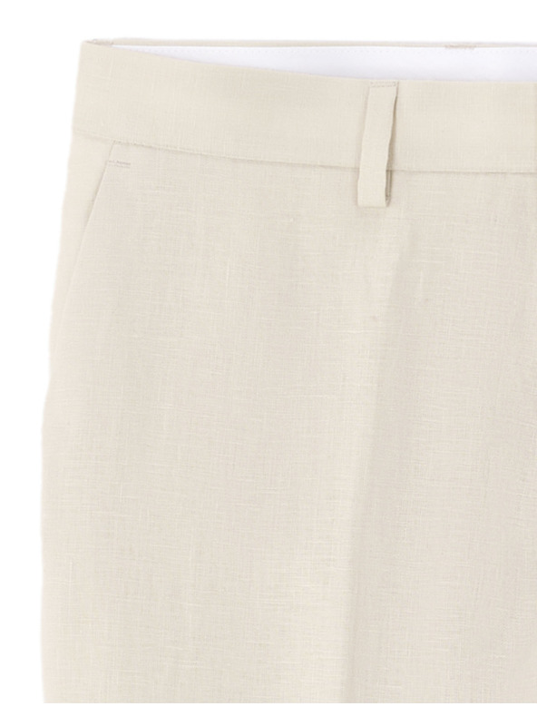 Celio Lněné oblekové kalhoty Bohot2 Celio