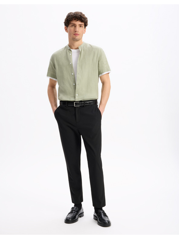 Celio Černé pánské kalhoty Celio Cosmart