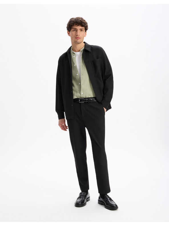 Celio Černé pánské kalhoty Celio Cosmart