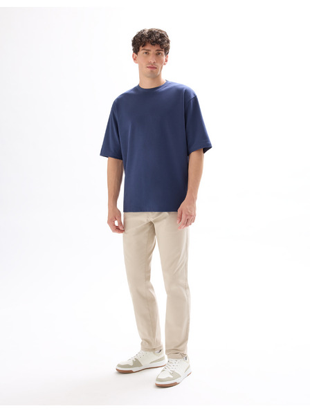 Celio Béžové pánské chino kalhoty Celio Tocharles