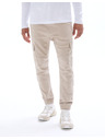 Celio Béžové pánské cargo kalhoty Celio Cokit4
