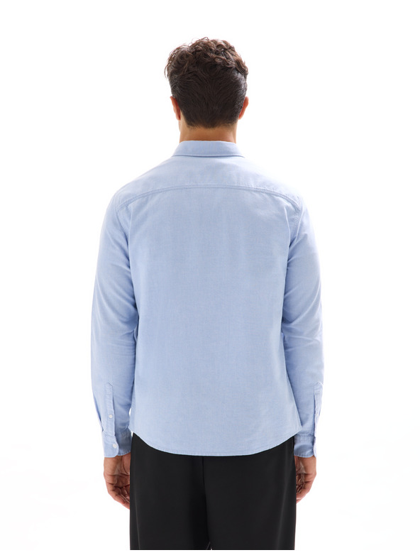 Celio Světle modrá pánská bavlněná košile Celio Daxford