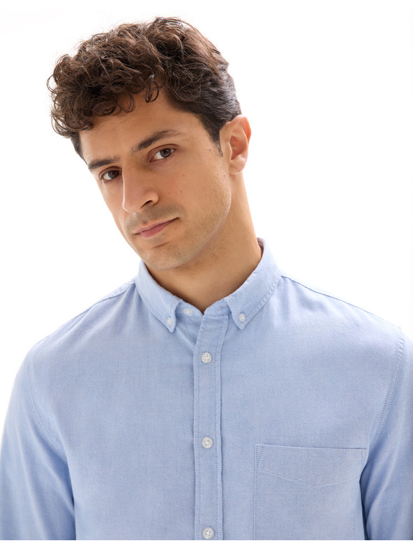 Celio Světle modrá pánská bavlněná košile Celio Daxford