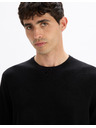 Celio Černý pánský svetr Celio Decoton