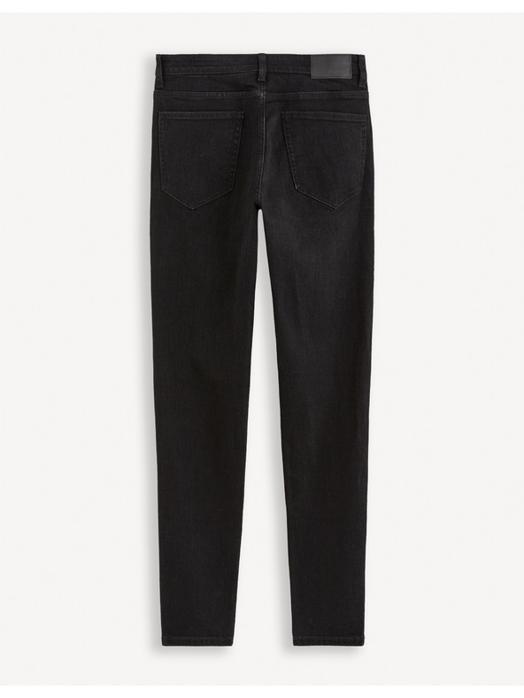 Celio Černé pánské skinny fit džíny Celio Foskinny1