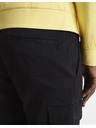 Celio Černé pánské cargo kalhoty Celio Dolyte
