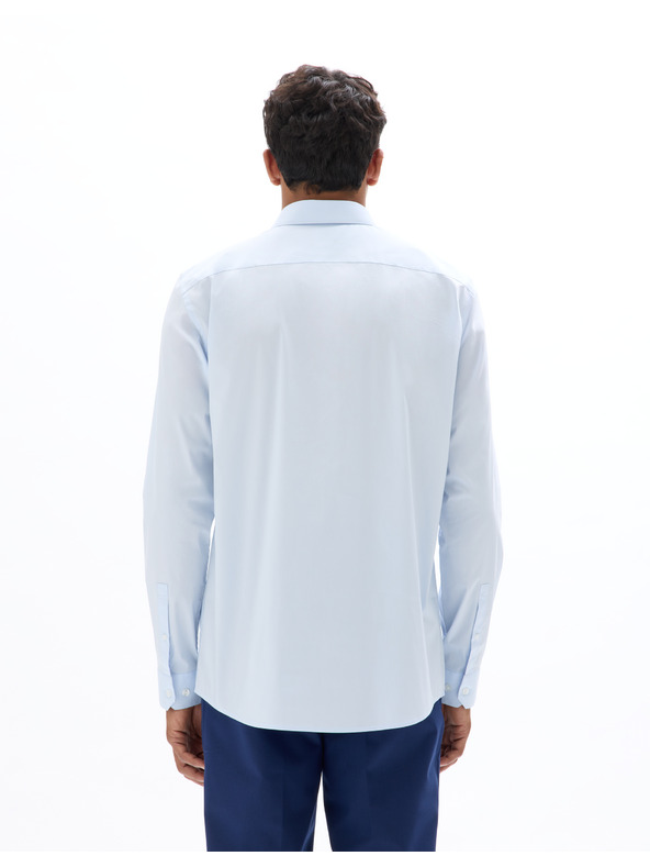 Celio Světle modrá pánská košile Celio Masantalrg