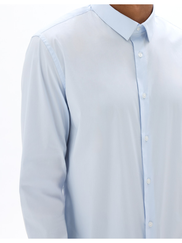 Celio Světle modrá pánská košile Celio Masantalrg