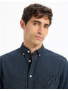 Celio Tmavě modrá pánská košile Celio Daxford