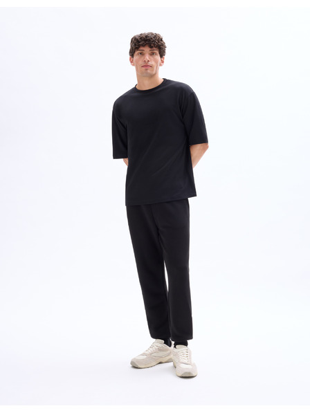 Celio Černé pánské tričko Celio Gehem