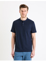 Celio Tmavě modré pánské basic polo tričko Celio Gesohel