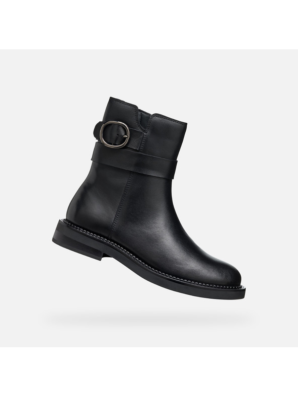 Geox Černá dámská kotníková obuv Geox Serilda