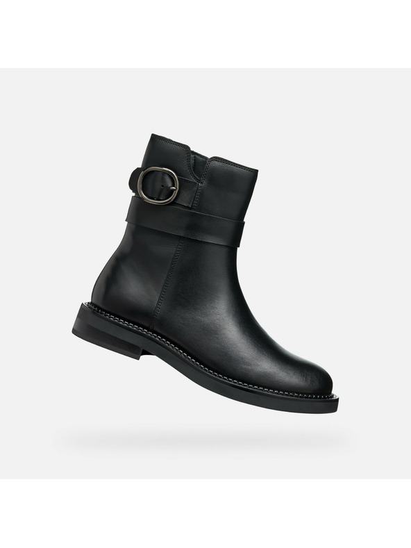 Geox Černá dámská kotníková obuv Geox Serilda