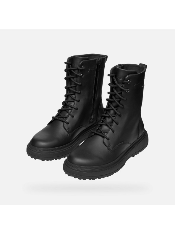 Geox Černá dámská kotníková obuv Geox Lamidie + Grip ABX