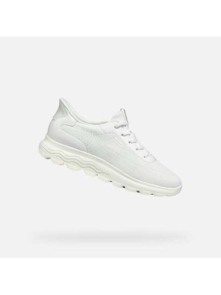 Geox Bílé dámské tenisky Geox Spherica Plus