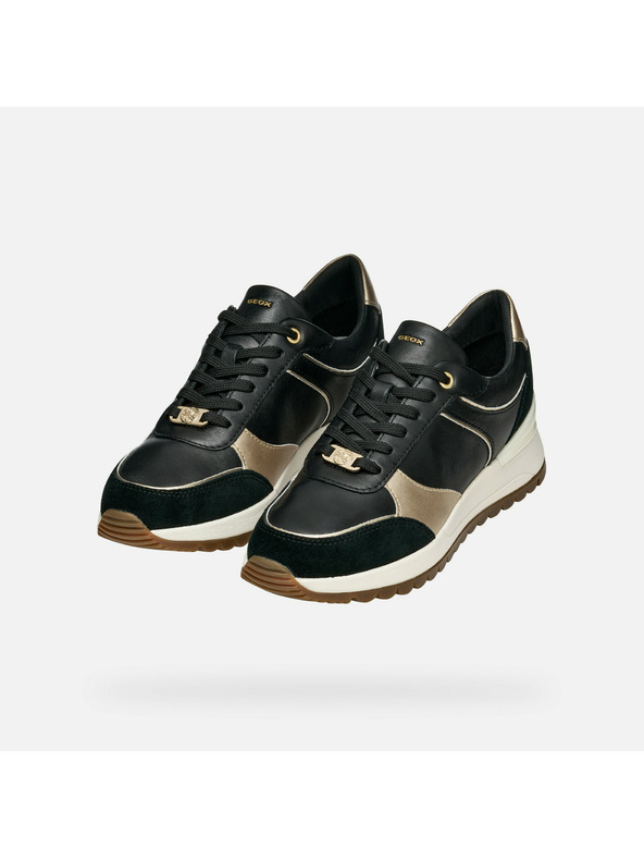 Geox Černé dámské tenisky Geox Desya