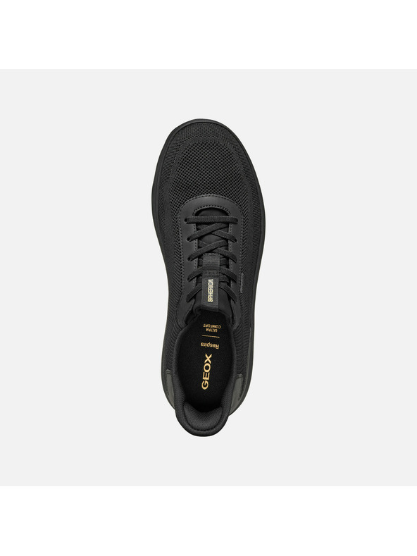 Geox Černé pánské tenisky Geox Spherica Plus