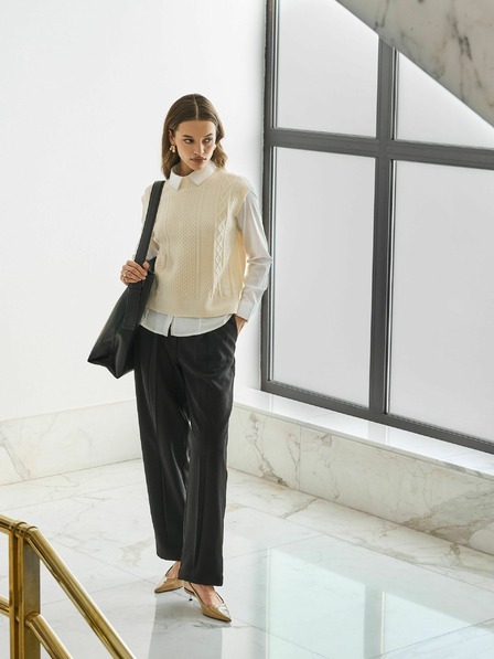 Orsay Krémový dámský svetr ORSAY