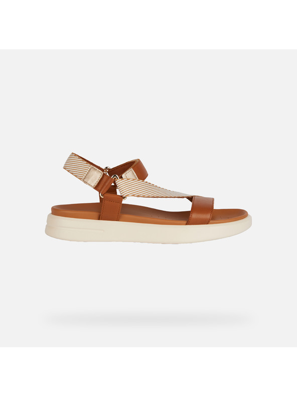 Geox Oranžové dámské sandály Geox Xand 2s