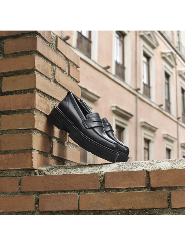 Geox Černé dámské mokasíny Spherica Ec7