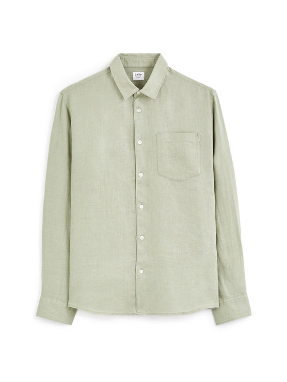 Celio Lněná košile Daflix Celio