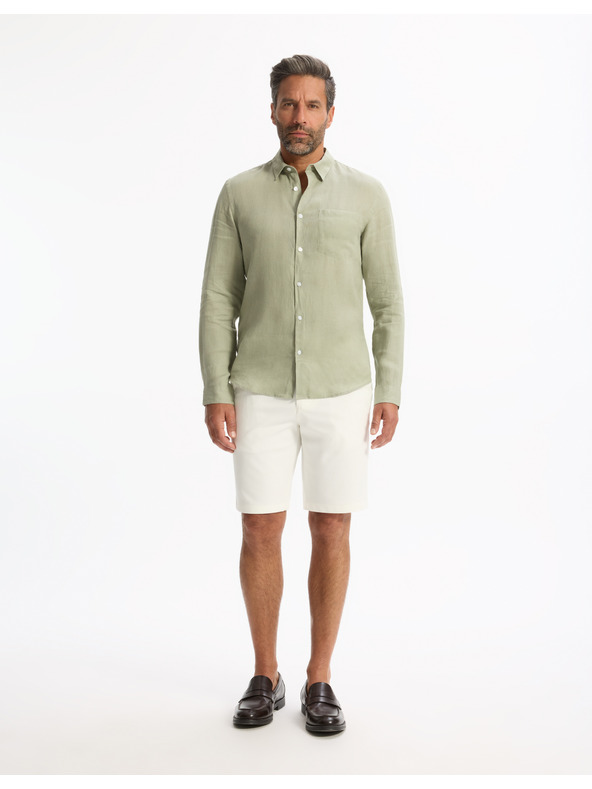 Celio Lněná košile Daflix Celio