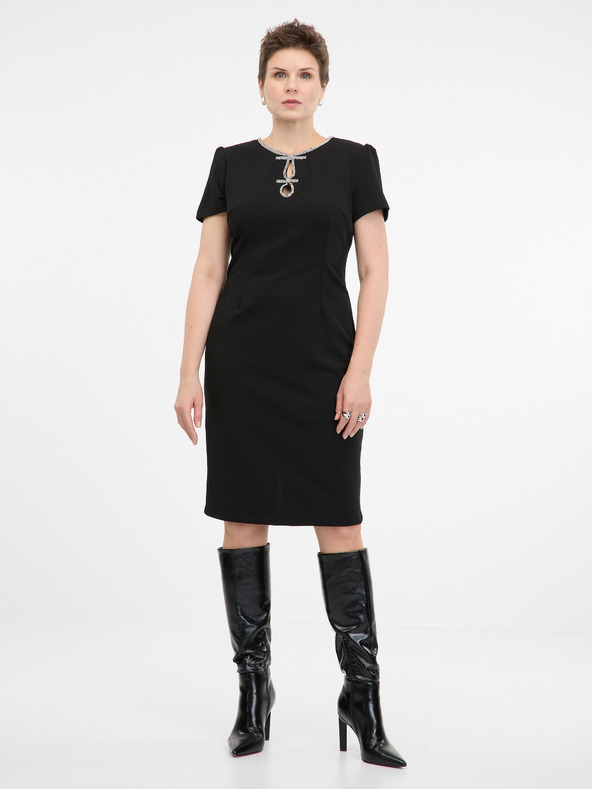 Orsay Černé dámské šaty ORSAY