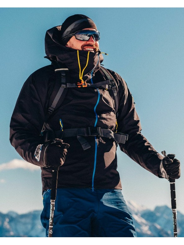 Kilpi Pánská nepromokavá outdoorová bunda Kilpi METRIX-M Černá