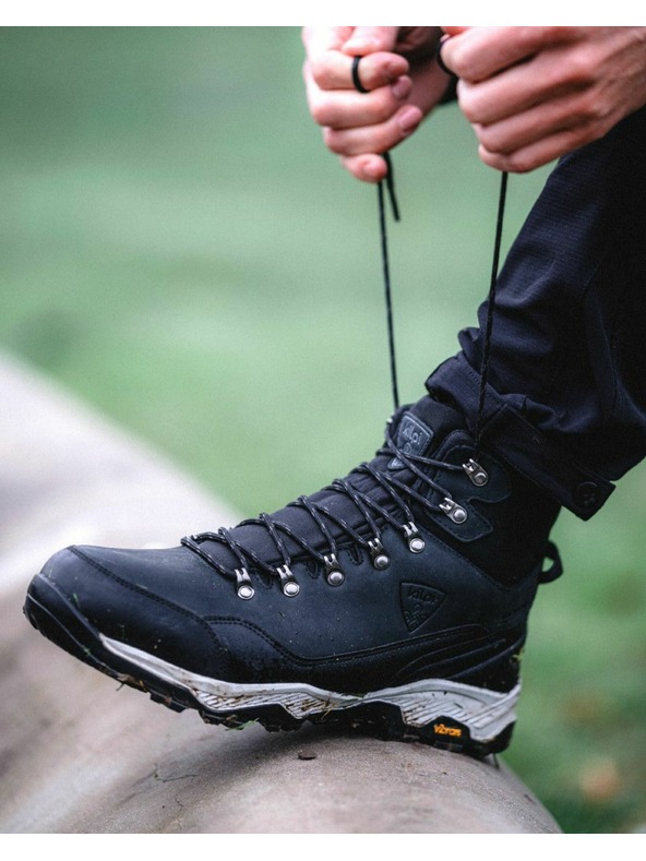 Kilpi Outdoorová vysoká obuv Kilpi TRACKER HIGH WP-U Černá