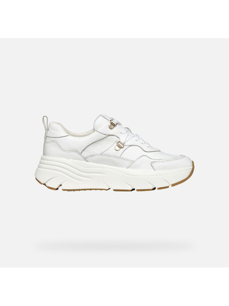 Geox Bílé dámské tenisky Geox Iamantha